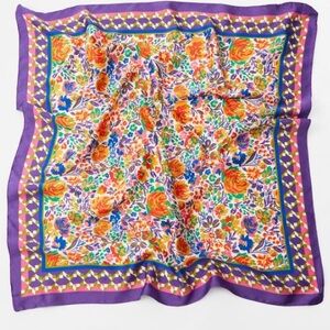 zara satin effect scarf NWOT